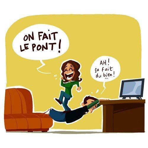 C’est l’heure de la pause !